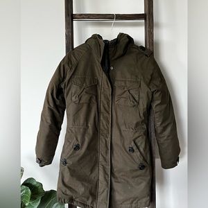 Arita is Community Parka - XS Olive Green